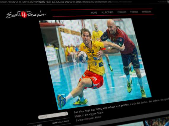 Webdesign Sportfotos